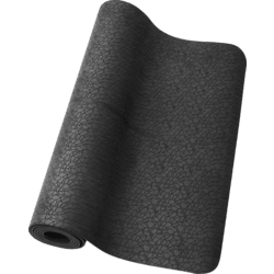 Exercise mat Cushion 5mm PVC free - Forest Green/Black