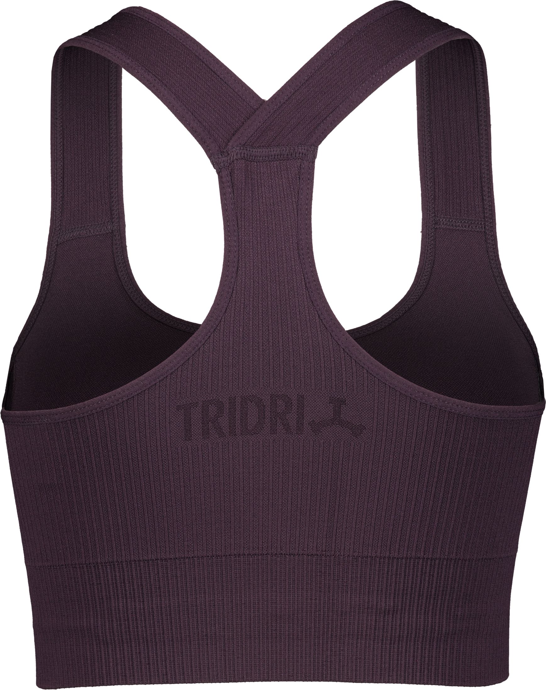 TRIDRI, RIBBED SEAMLESS BRA W