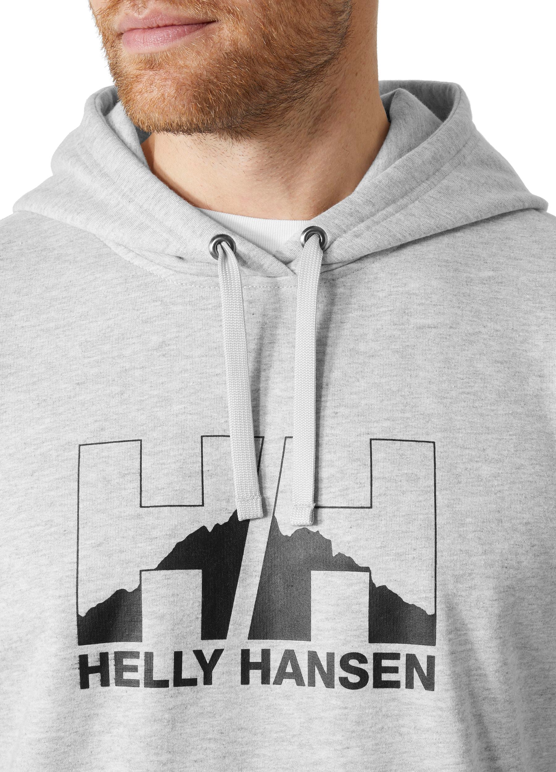 HELLY HANSEN, NORD GRAPHIC PULL OVER HOODIE M