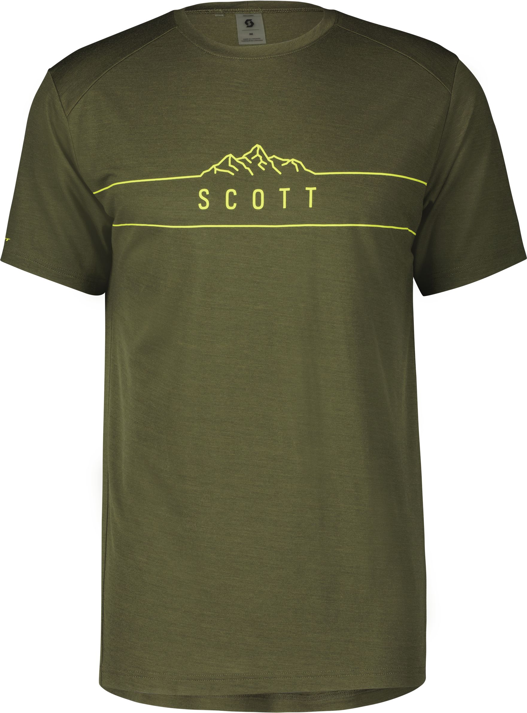 SCOTT, DEFINED MERINO SHIRT SHORT SLEEVE M