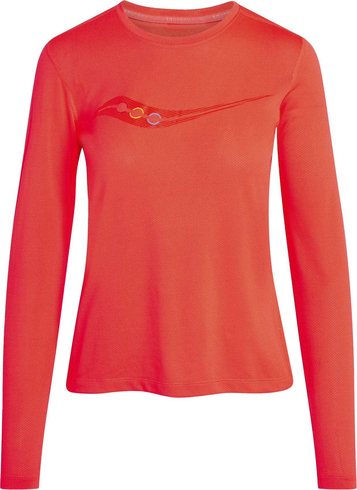 SAUCONY, STOPWATCH GRAPHIC LONG SLEEVE W